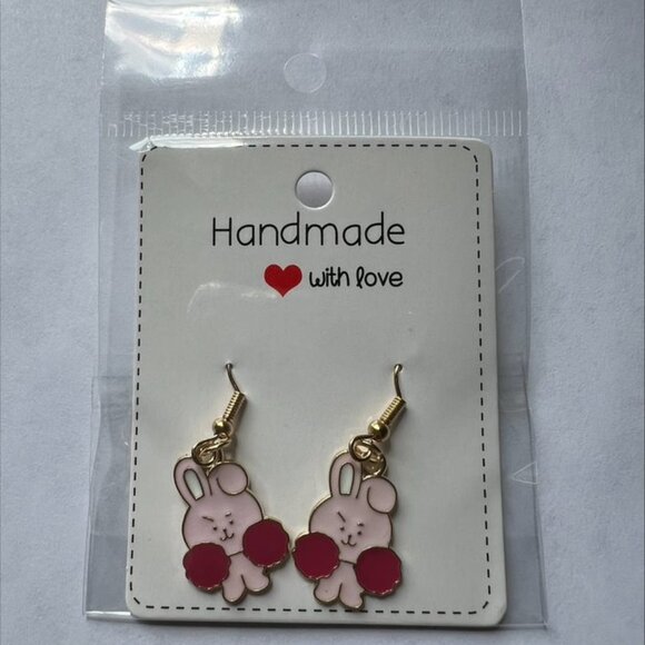 BT21 COOKY JUNGKOOK BTS earrings - Picture 3 of 3